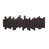 Вешалка настенная Sticks, 49,3 см, эспрессо, 5 крючков, UMBRA
