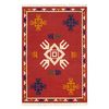 Ковер из шерсти по мотивам чувашских орнаментов из коллекции Cultural Heritage, 200х300 см, Tkano