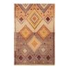 Ковер из хлопка с этническим орнаментом цвета лаванды из коллекции Ethnic, 120х180 см, Tkano