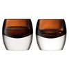 Набор низких стаканов Whisky Club, 230 мл, коричневый, 2 шт., LSA International