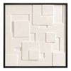 Панно декоративное с эффектом 3D Minimalism Square, с черной рамой, 60х60 см, Bergenson Bjorn