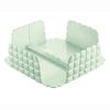 Салфетница квадратная Tiffany, зеленая, Guzzini