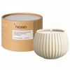 Свеча ароматическая Cypress, Jasmine & Patchouli из коллекции Edge, бежевый, 30 ч, Tkano