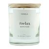 Свеча ароматическая The Olphactory, Relax, White Musk, 40 ч, Ambientair