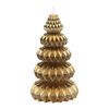 Свеча декоративная Origami золотого цвета из коллекции New Year Essential, 19 см, Tkano
