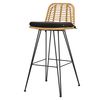 Стул барный Vetle Flat, ротанг, Bergenson Bjorn