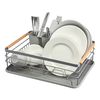 Сушилка для посуды Granli, 43x30,5x14 см, серая, Smart Solutions