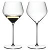 Набор из 2-х бокалов для белого вина Chardonnay (Шардоне), объем: 670 мл, высота: 247 мм, хрусталь, серия Veloce, 6330/97, Riedel