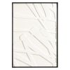 Панно декоративное с эффектом 3D Minimalism, с черной рамой, 70х100 см, Bergenson Bjorn