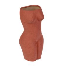 Ваза для цветов Body, Black, 23 см, DOIY
