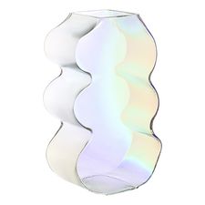 Ваза Wavy, 25 см, перламутр, Bergenson Bjorn