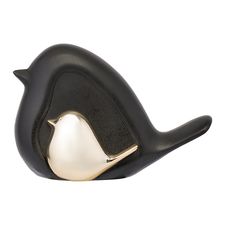 Декор из фарфора Black Birdie из коллекции Essential, 14,5х6x10 см, Tkano