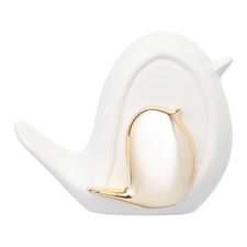 Декор из фарфора White Birdie из коллекции Essential, 16х8x13 см, Tkano