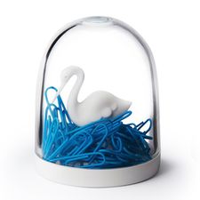 Держатель для скрепок Swan in the pond, QUALY