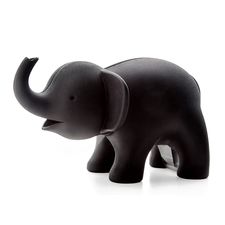 Диспенсер для скотча Elephant, черный, QUALY
