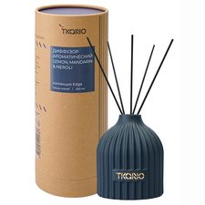 Диффузор ароматический Lemon, Mandarin & Neroli из коллекции Edge, 200 мл, тёмно-синий, Tkano