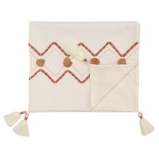 Дорожка на стол с вышивкой Geometry из коллекции Ethnic, 45х150 см, Tkano