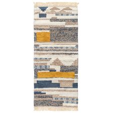 Ковер из хлопка Kochi из коллекции Ethnic, 70х160 см, Tkano