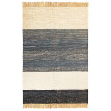 Ковер из джута, денима и шерсти Hyderabad из коллекции Ethnic, 200х300см, Tkano