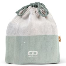 Мешочек для ланча MB Pochette L, natural green, Monbento