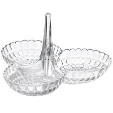Менажница Tiffany, прозрачная, Guzzini