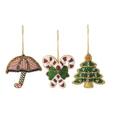 Набор ёлочных украшений Christmas blink из коллекции New Year Essential, 3 шт., Tkano