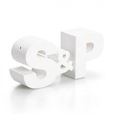Набор для специй S&P, белый, QUALY