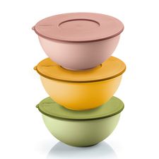 Набор контейнеров для хранения продуктов Everywhere Bio, 16 см, 3 шт., Guzzini