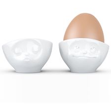 Набор подставок для яиц Tassen Kissing & Dreamy, 2 шт, белый, Tassen