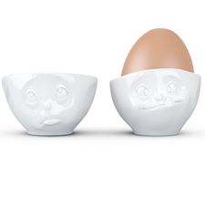 Набор подставок для яиц Tassen Oh please & Tasty, 2 шт, белый, Tassen