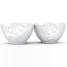 Набор чаш Tassen Happy & Oh please, 2 шт, 200 мл, белый, Tassen