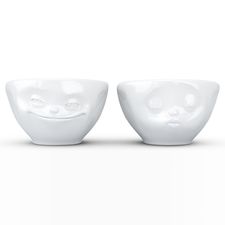 Набор чаш Tassen, Grinning & Kissing, 100 мл, белый, 2 шт., Tassen