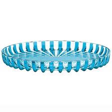 Поднос сервировочный Dolcevita, 31 см, бирюзовый, Guzzini