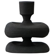 Подсвечник Vivlend, 12 см, черный, Bergenson Bjorn