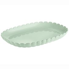 Поднос сервировочный Tiffany, 32х22,5 см, зеленый, Guzzini