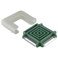 Пиллер с 3 лезвиями Arnou, 8,5х10 см, светло-серый/зеленый, Smart Solutions