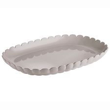 Поднос сервировочный Tiffany, 45х31 см, серо-бежевый, Guzzini