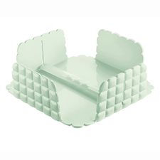 Салфетница квадратная Tiffany, зеленая, Guzzini