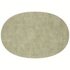 Салфетка подстановочная овальная двухсторонняя Fabric, мятная, Guzzini