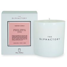 Свеча ароматическая The Olphactory, White Insignia, Philippa 1990, 60 ч, Ambientair