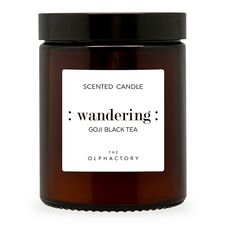 Свеча ароматическая The Olphactory, Wandering, Goji Black tea, 30 ч, Ambientair