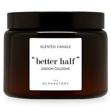 Свеча ароматическая The Olphactory, Better Half, Groom Cologne, 60 ч, Ambientair