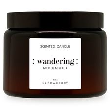 Свеча ароматическая The Olphactory, Wandering, Goji Black tea, 60 ч, Ambientair