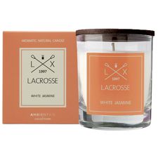 Свеча ароматическая Lacrosse, White Jasmine, 40 ч, Ambientair