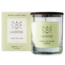 Свеча ароматическая Lacrosse, Green tea&Lime, 40 ч, Ambientair