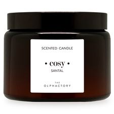 Свеча ароматическая The Olphactory, Cozy, Santal, 60 ч, Ambientair