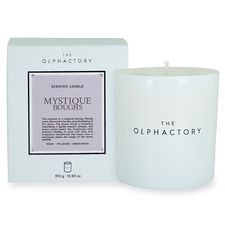 Свеча ароматическая The Olphactory, White Insignia, Mystique Boughs, 60 ч, Ambientair