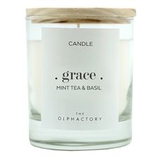 Свеча ароматическая The Olphactory, Grace, Mint tea&Basil, 40 ч, Ambientair