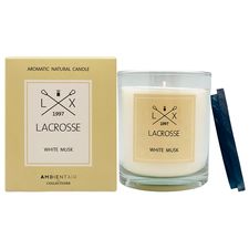 Свеча ароматическая Lacrosse, White Musk, 60 ч, Ambientair