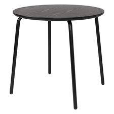 Стол обеденный Round, 80 см, черный, Bergenson Bjorn